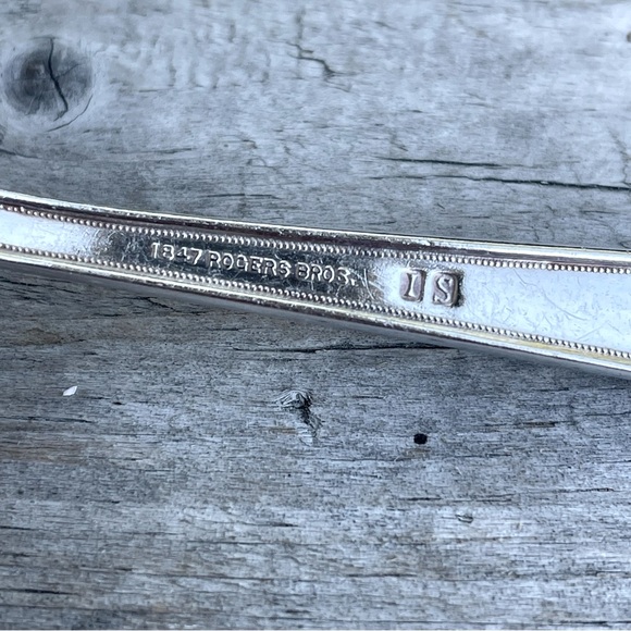 Rogers international silver ancestral, silver plated salad fork flatware 1924 - Picture 7 of 8